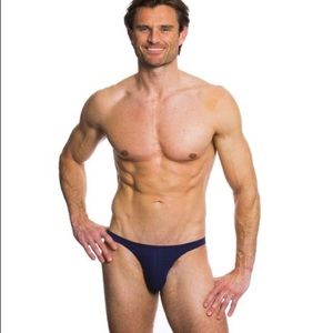 Kiniki narrow front brief - navy